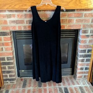 Patra Black stretchy sleeveless dress plus size 16
